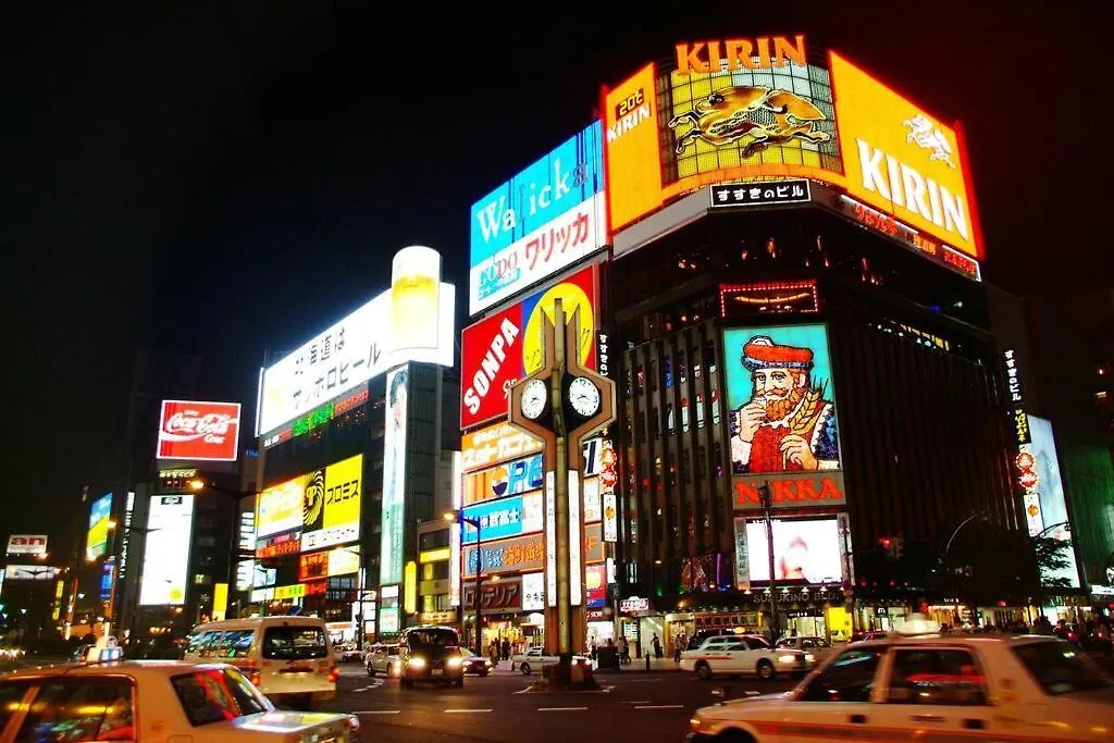Susukino403Wifi有り大通公園狸小路すすきの8人 Apartment Sapporo